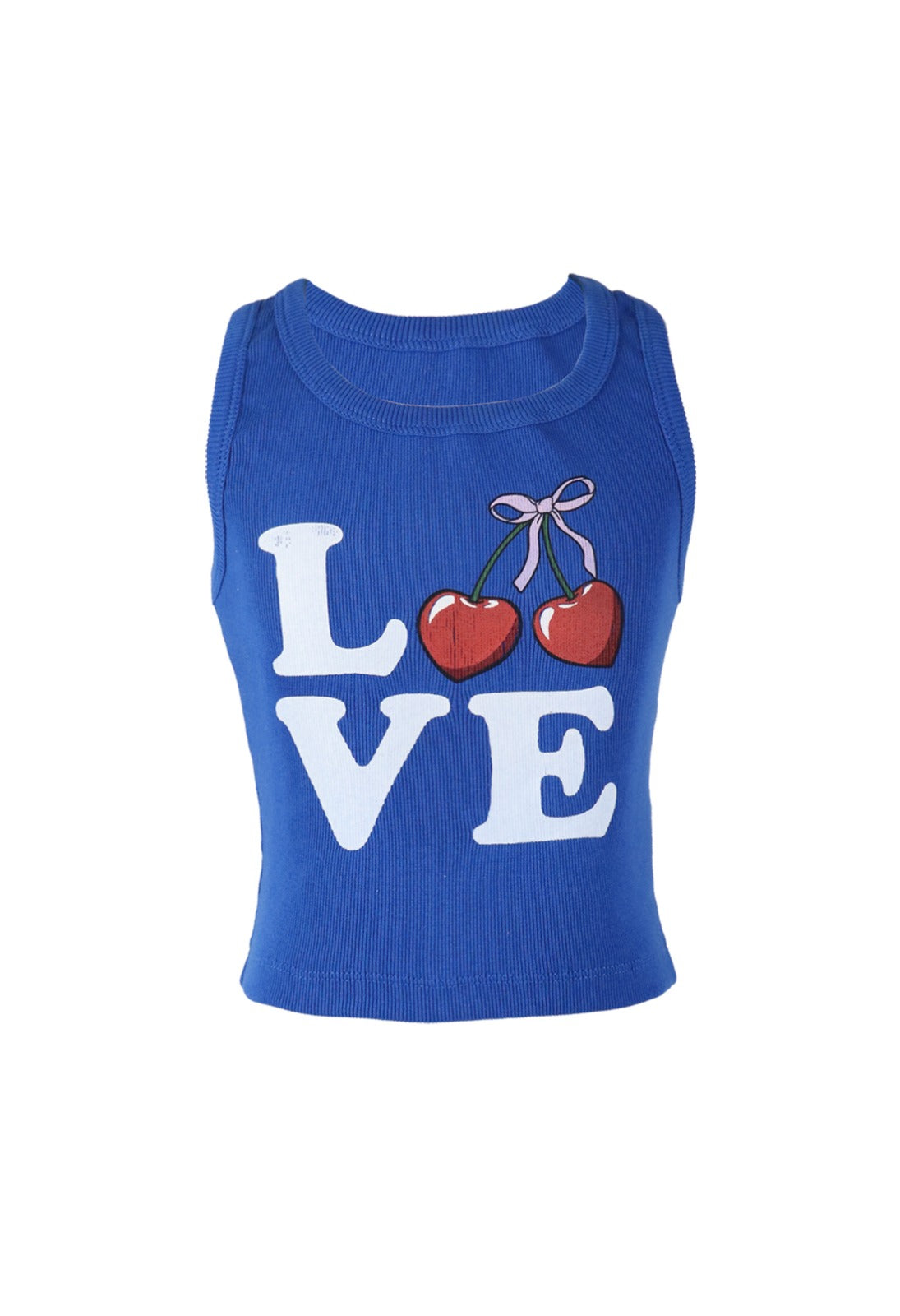 Love Cherry Rib Tank* – Flowers By Zoe Clothing