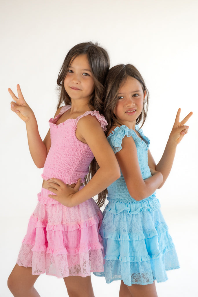 Flutter Smocked Top* – Flowers By Zoe Clothing