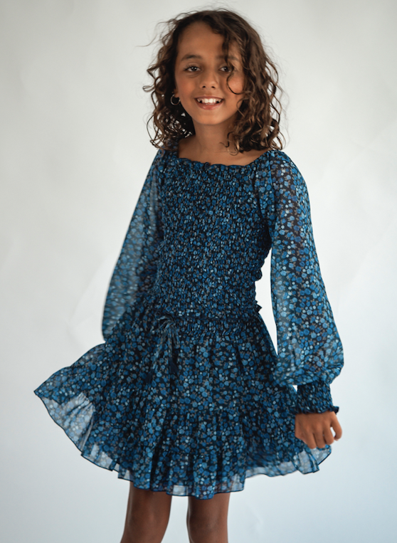 Floral Chiffon Top  Flowers By Zoe Clothing