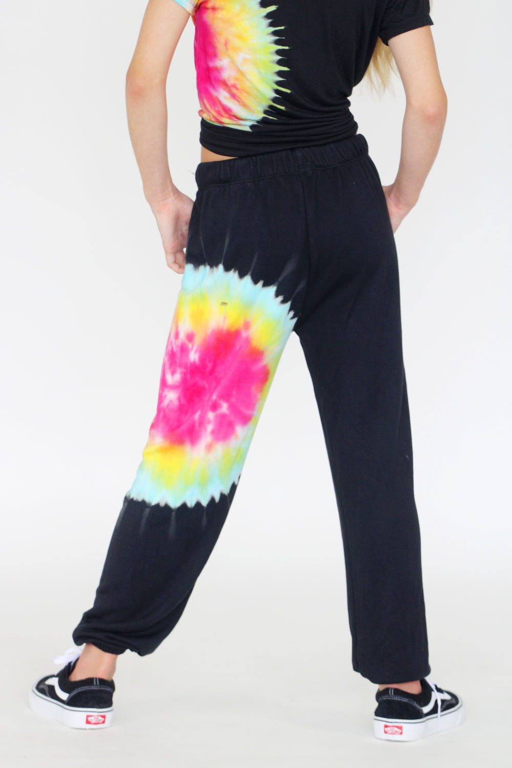 Polo sweatpants tie dye hot sale