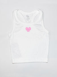 *White Rib Tank *