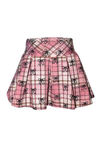 *Bow Printed Skirt*