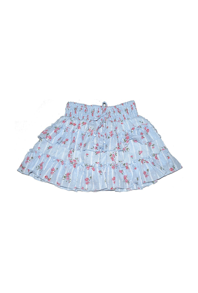 *Floral Printed Ruffle Skirt*