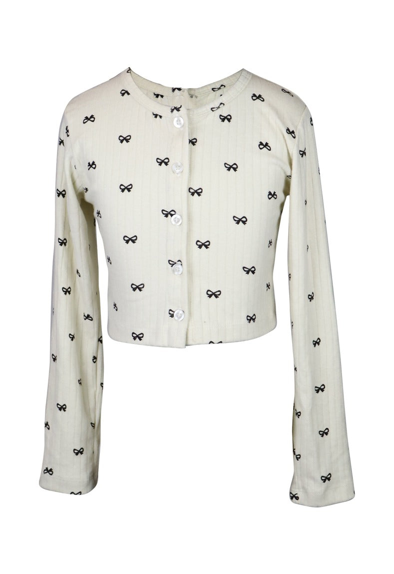 *Bow Cardigan*