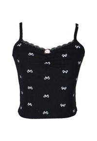 *Allover Bow Cami Top*