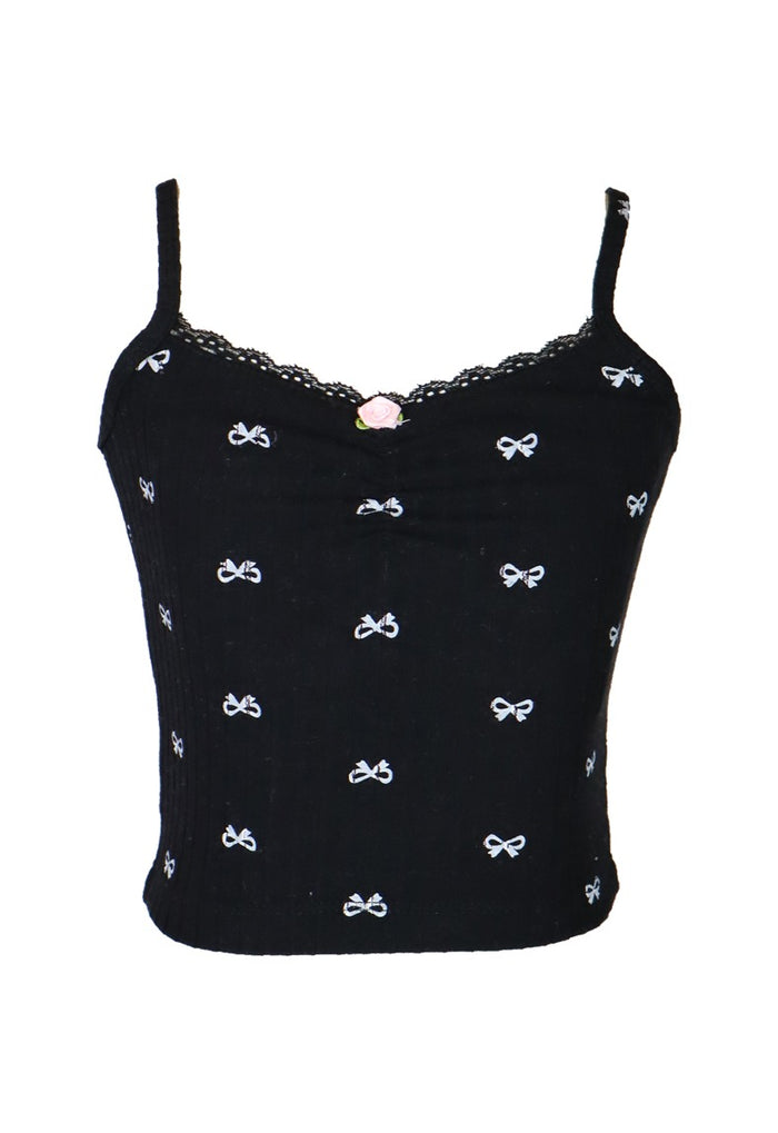 *Allover Bow Cami Top*
