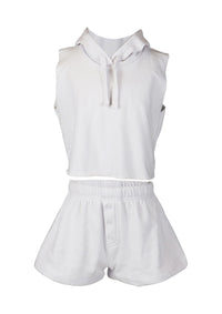 *Basic Color Button Down Active Short*