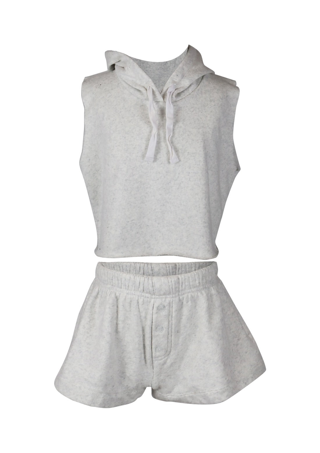 *Basic Color Button Down Active Short*
