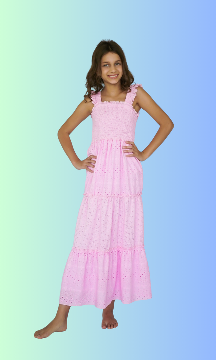 *Pink Maxi Dress*
