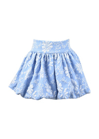 *Flower Embossed Bubble Skirt*