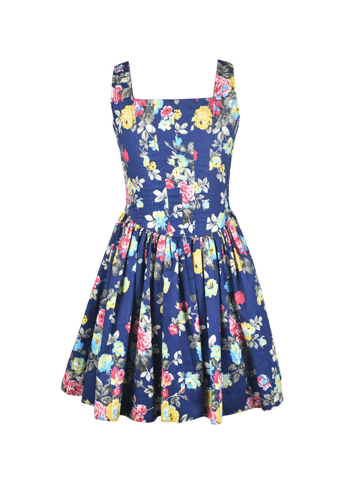 Floral Printed Corset Dress* Flowers By Zoe Clothing Floral Printed Corset Dress* Flowers By Zoe Clothing