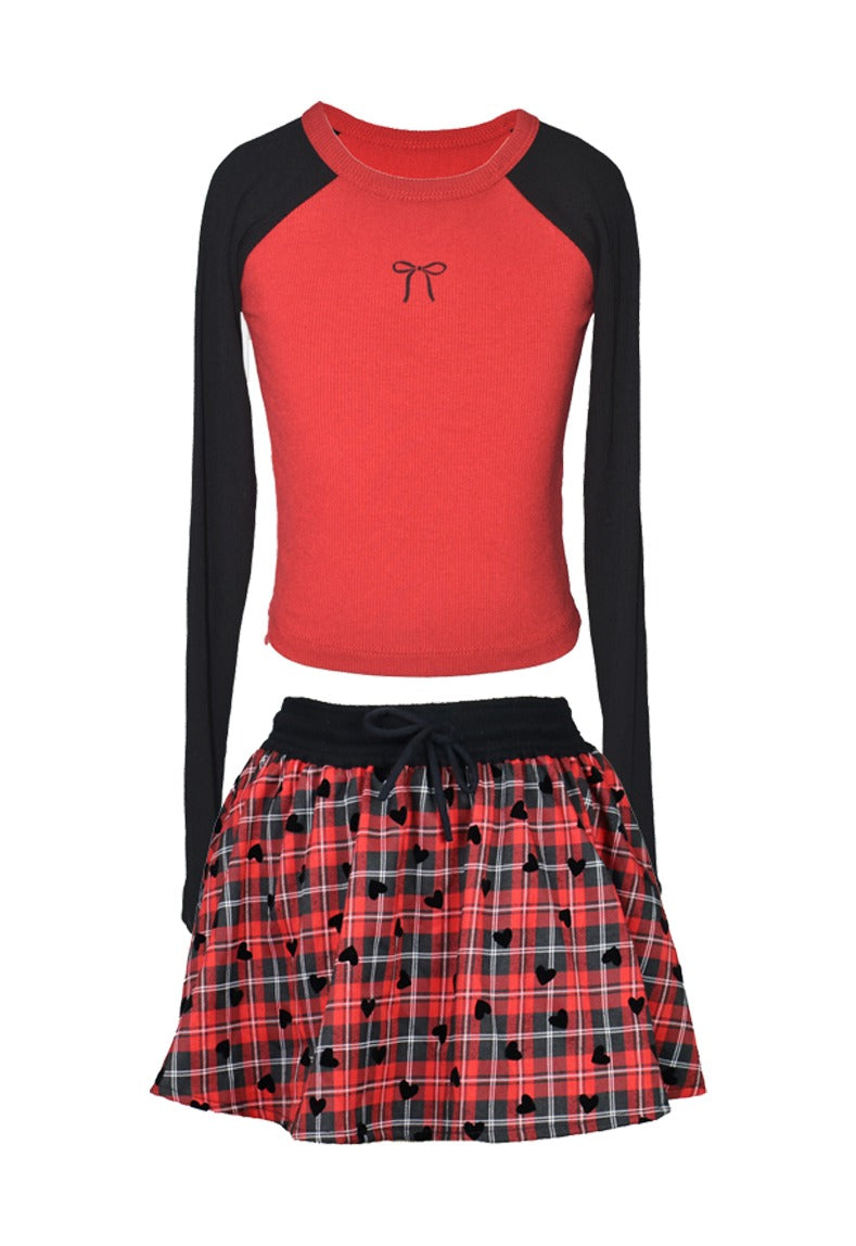 *Plaid Skirt*