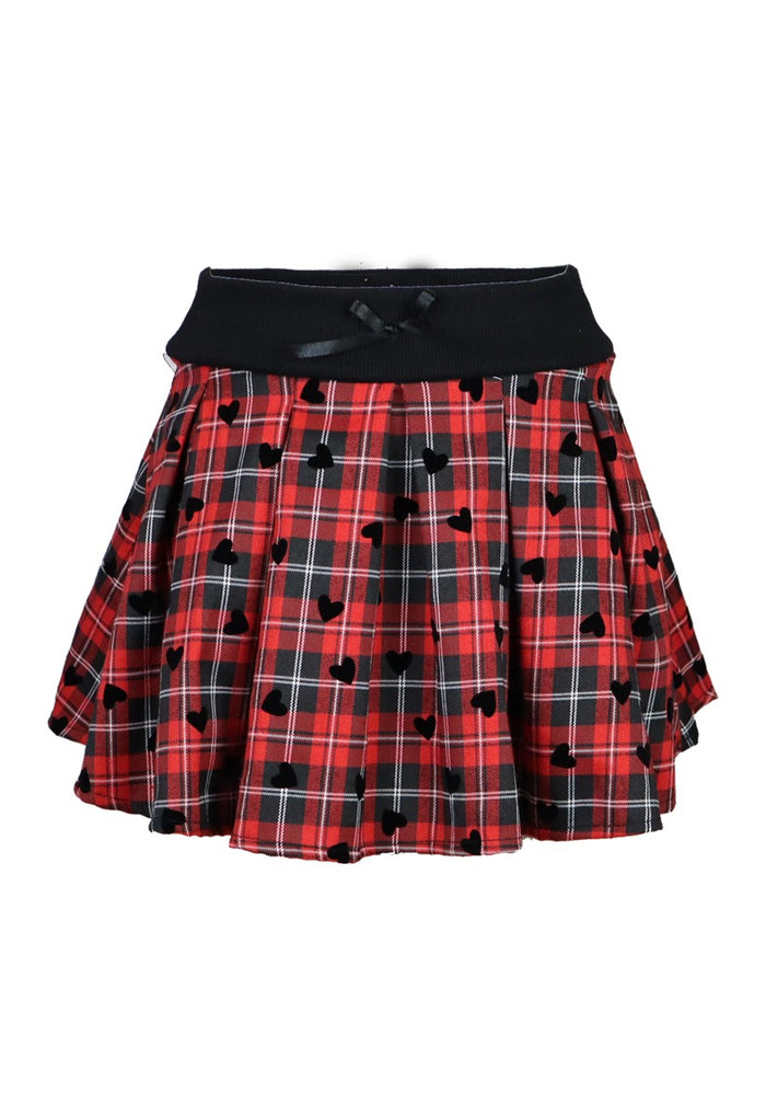 *Elastic Waist Pleated Skirt*