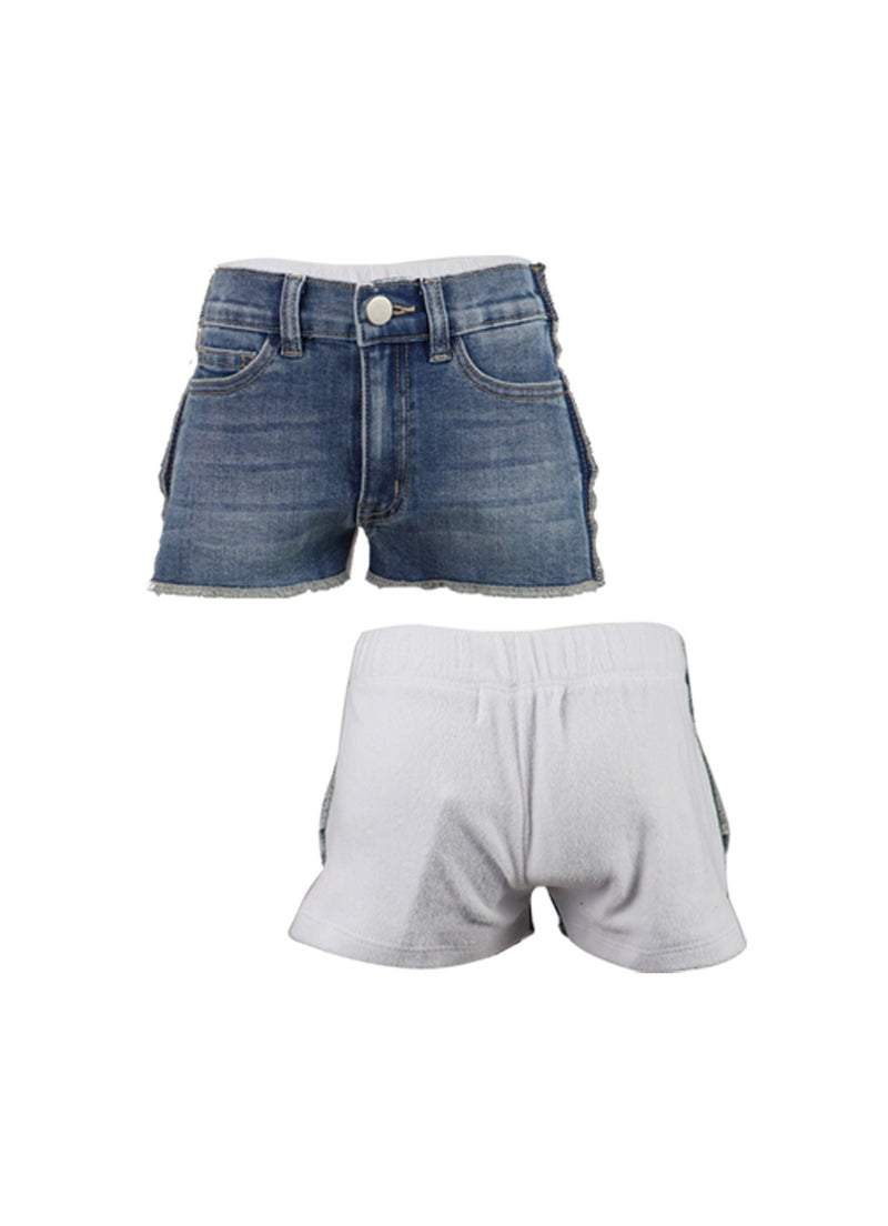 *Half Denim Pocket Short*