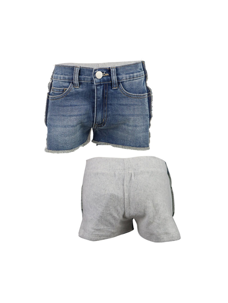 *Half Denim Pocket Short*