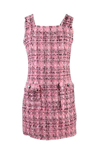 *Sleeveless Tweed Dress*