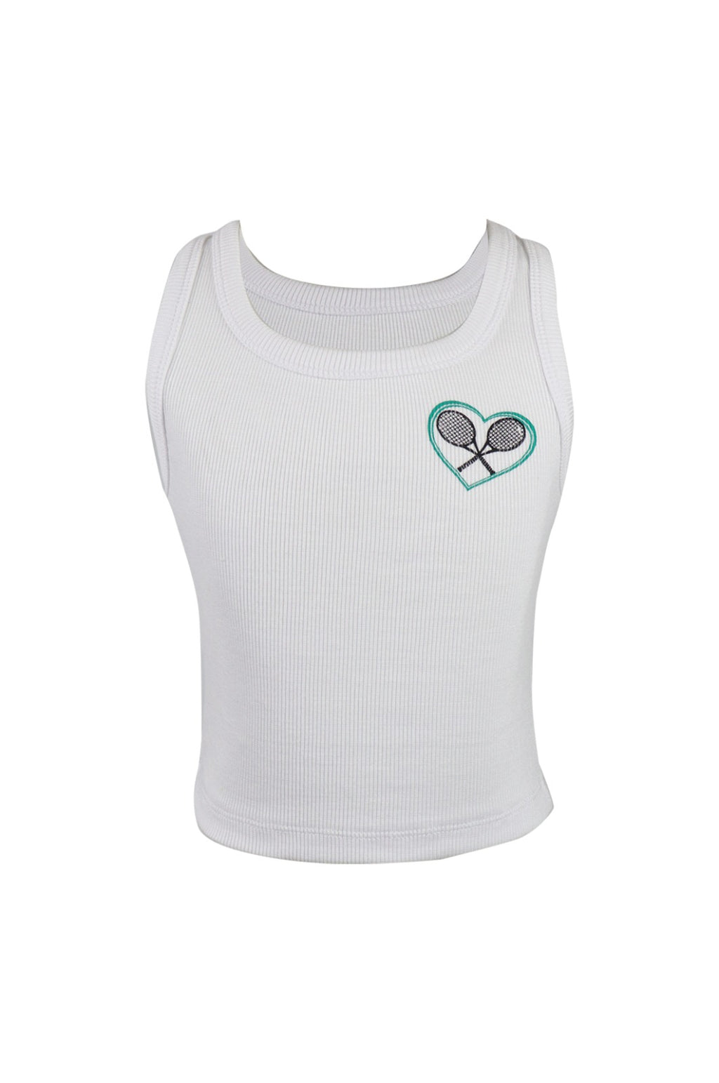 *Tennis Rib Tank* – Flowers By Zoe Clothing