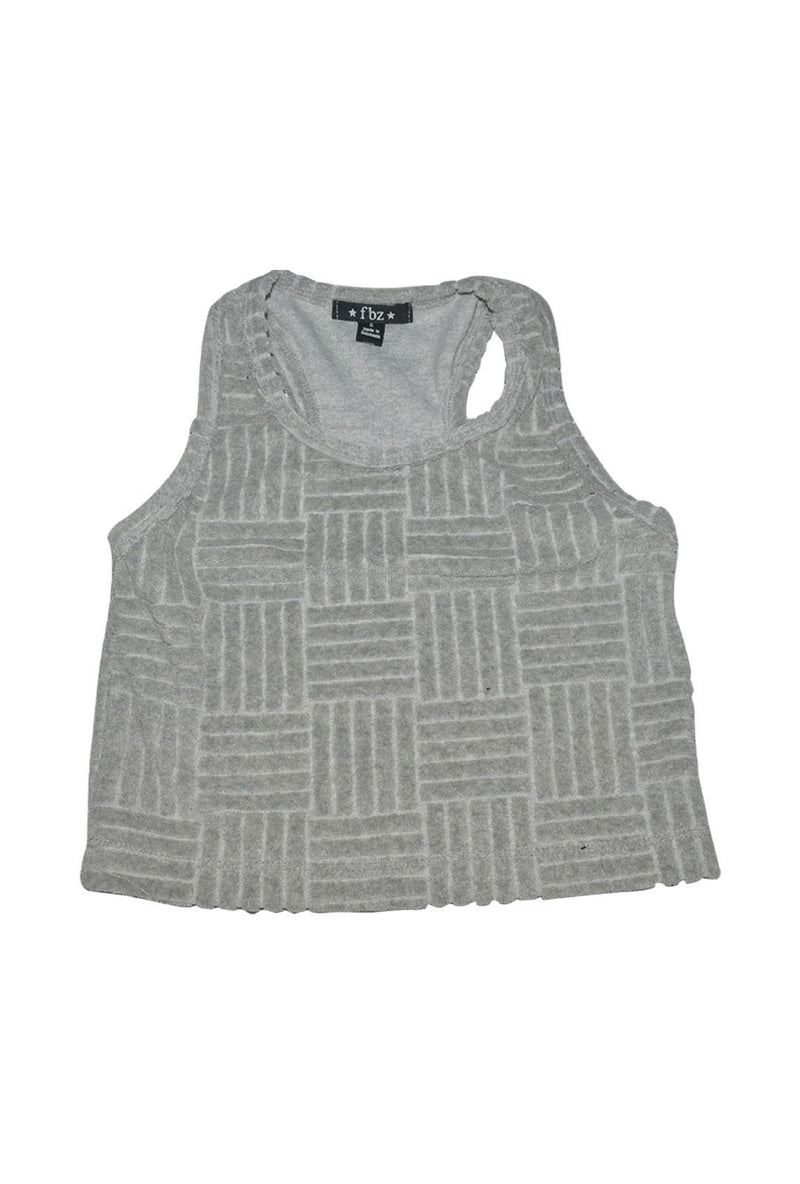 *Textured Towel Racer Back Tank*