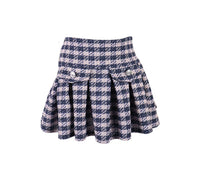 *Tweed Pleated Skirt*