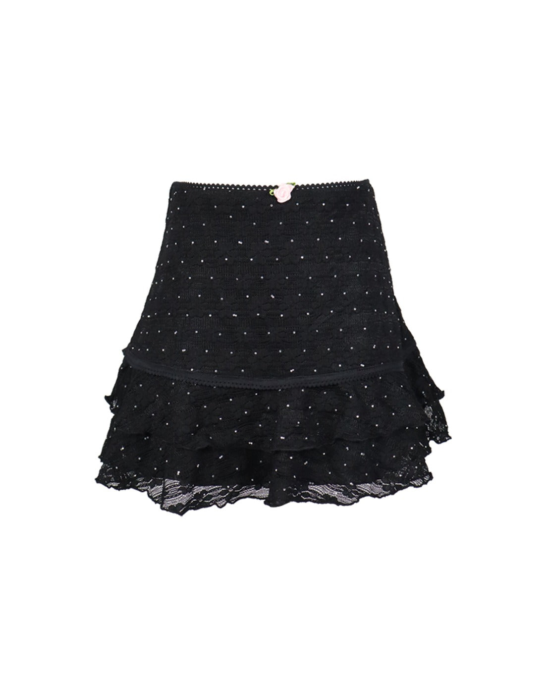 *Lace Ruffle Skirt*