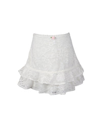 *Lace Ruffle Skirt*