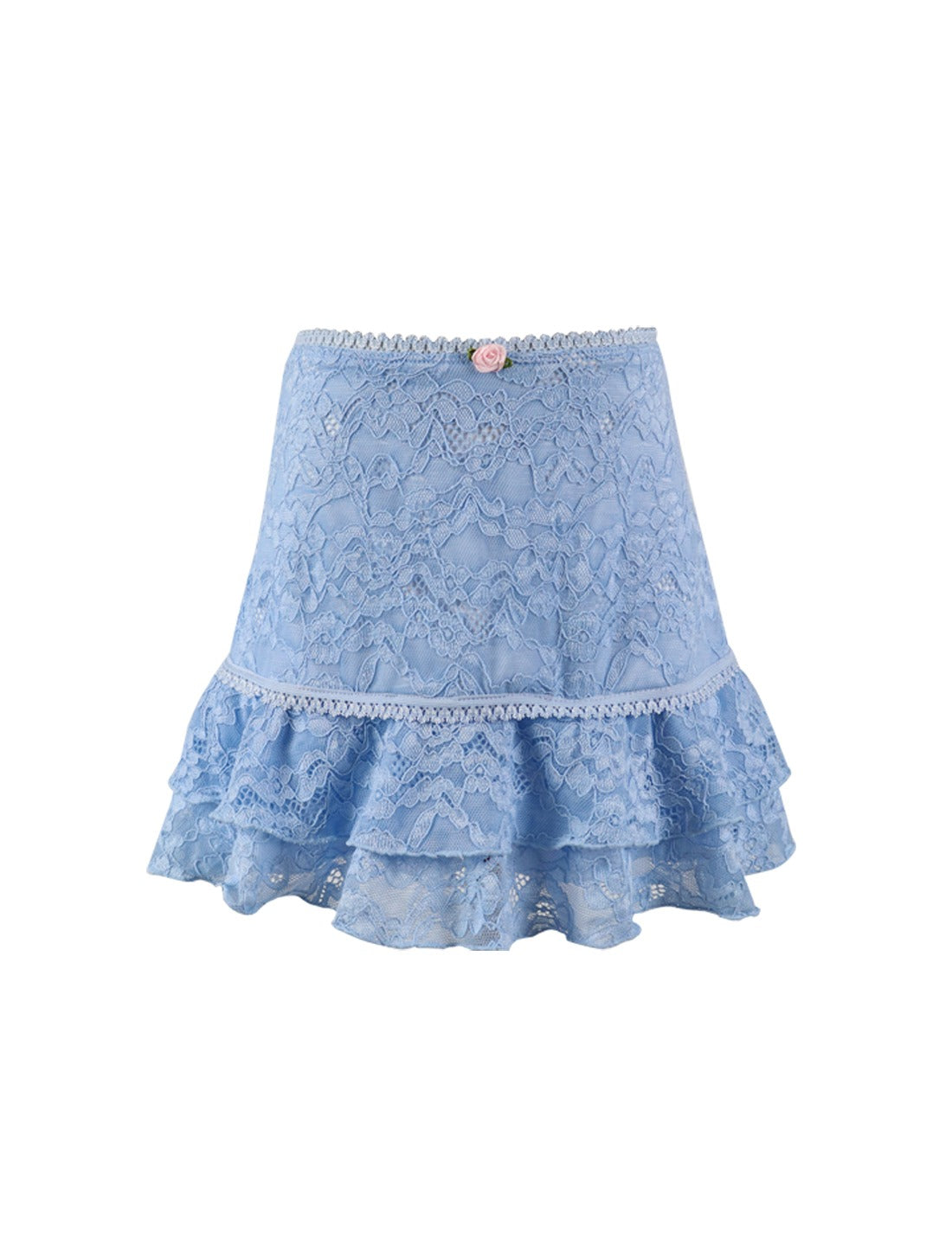 *Lace Ruffle Skirt*