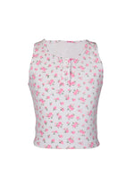White Pink Floral