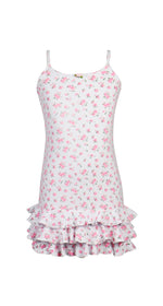White Pink Floral