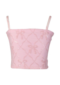 *Bow Squined Ballet Top*