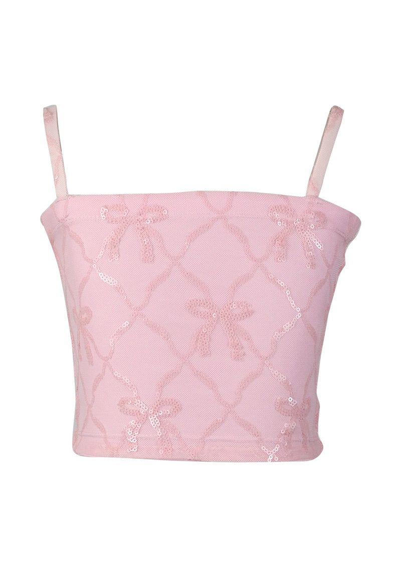 *Bow Squined Ballet Top*