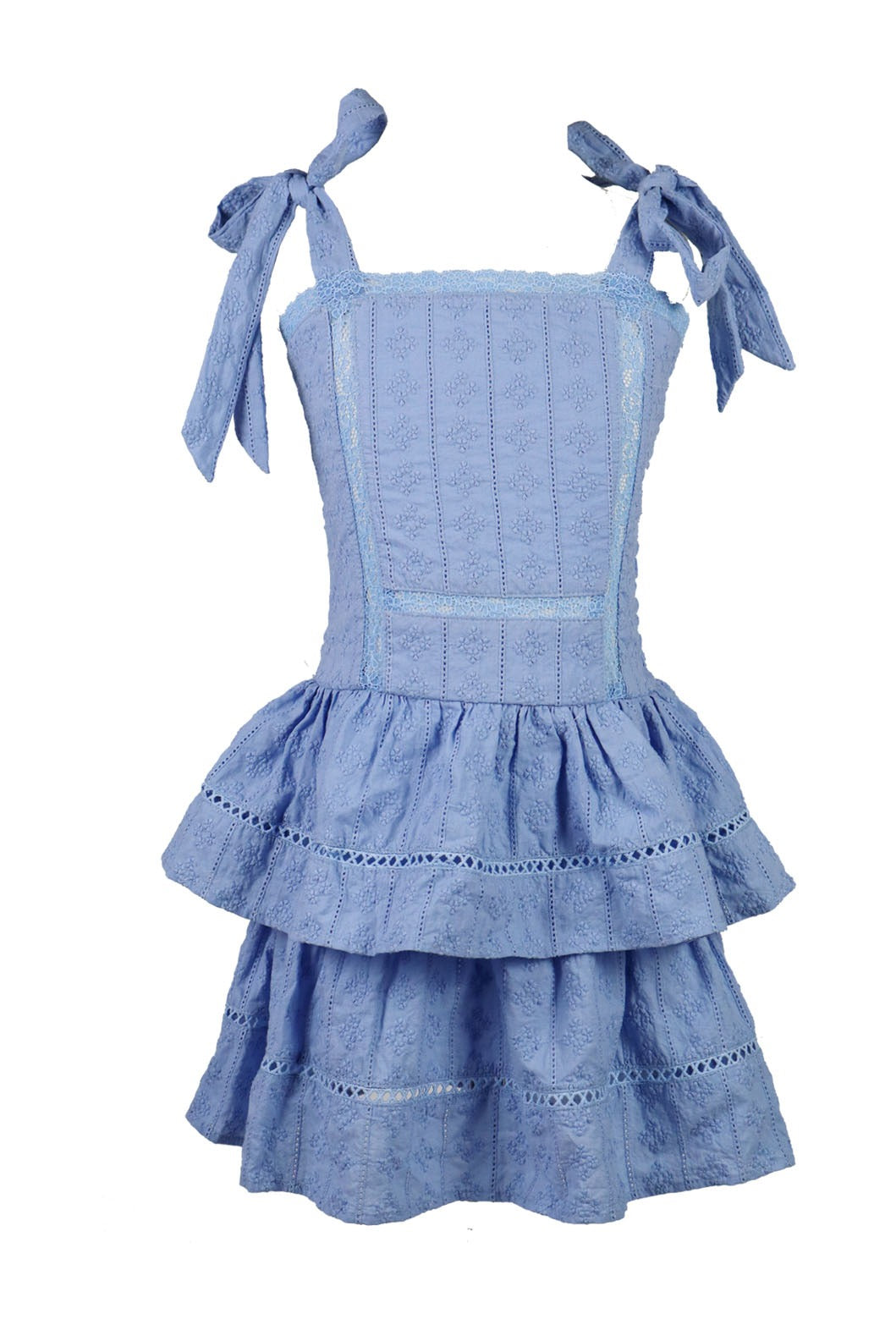 Line Eyelet Ties Ruffle Dress* Flowers By Zoe Clothing Line Eyelet Ties Ruffle Dress* Flowers By Zoe Clothing