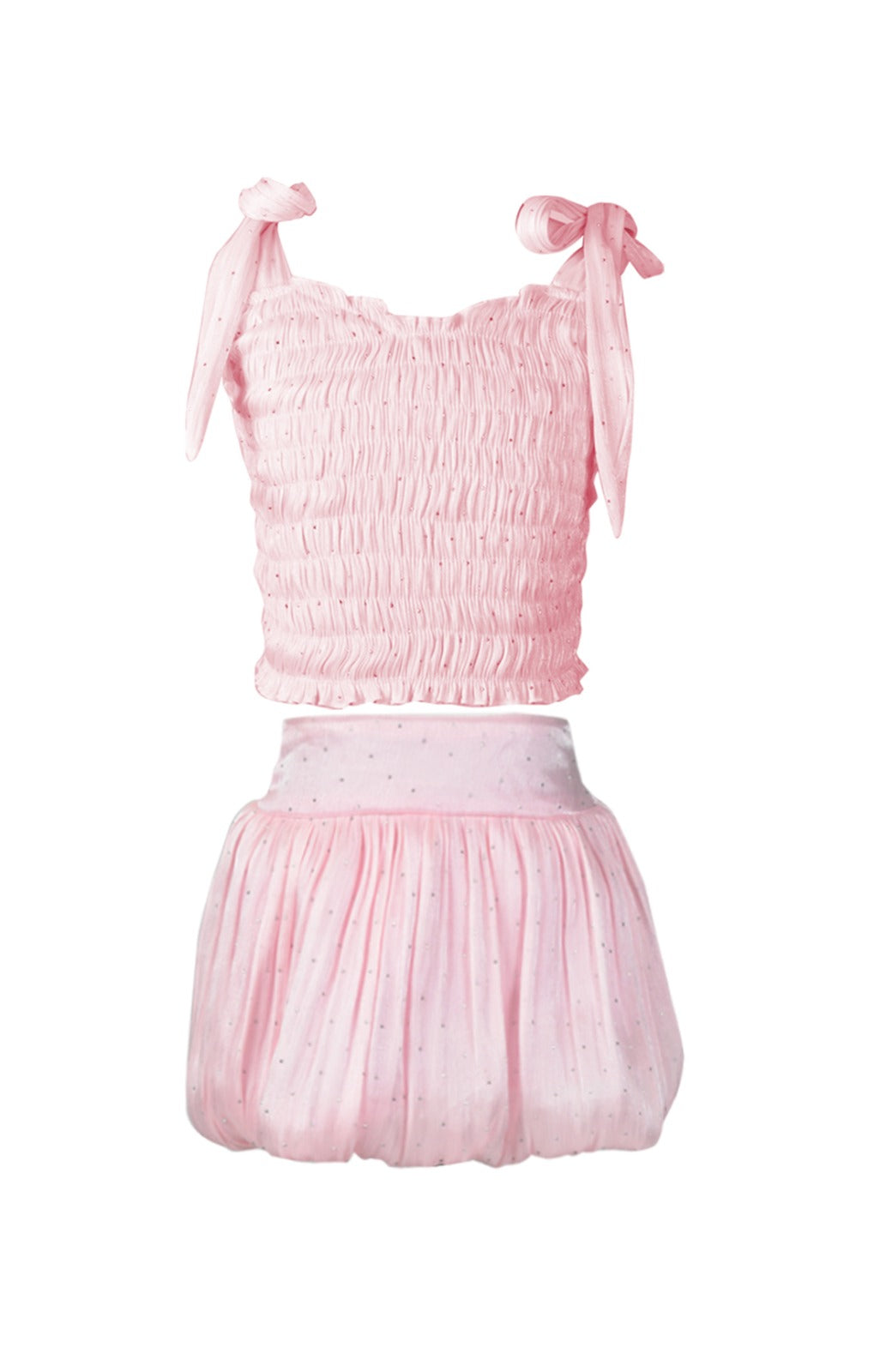 *Shiney Stones Bubble Skirt*