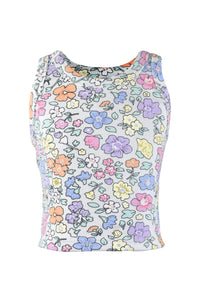 *Multi Color Flower Tank*