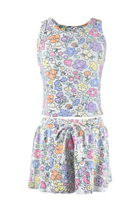 *Multi Color Flower Tank*