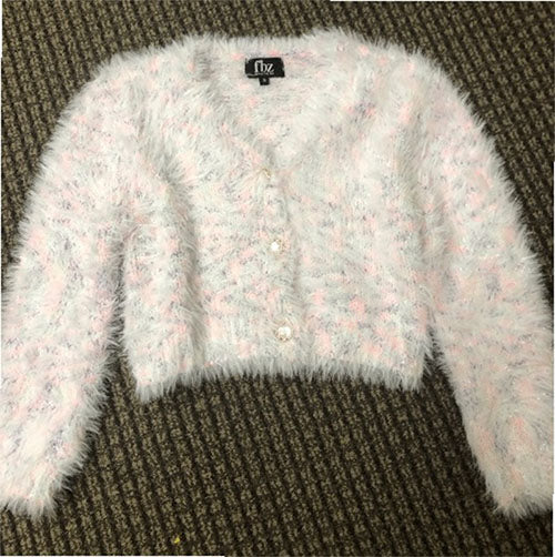 Fuzzy Fur Cardigan* – Flowers By Zoe Clothing Fuzzy Fur Cardigan* – Flowers By Zoe Clothing