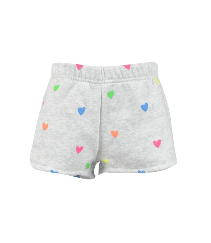*Light Misty Allover Heart Short*