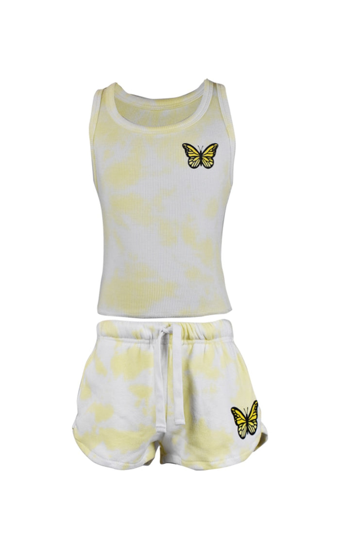 *Tie Dye Butterfly Short*