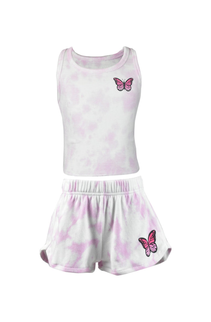 *Tie Dye Butterfly Short*