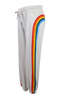 *Multi Color Stripe Sweatpant*