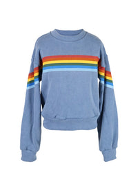 *Colorful Stripes Sweatshirt*