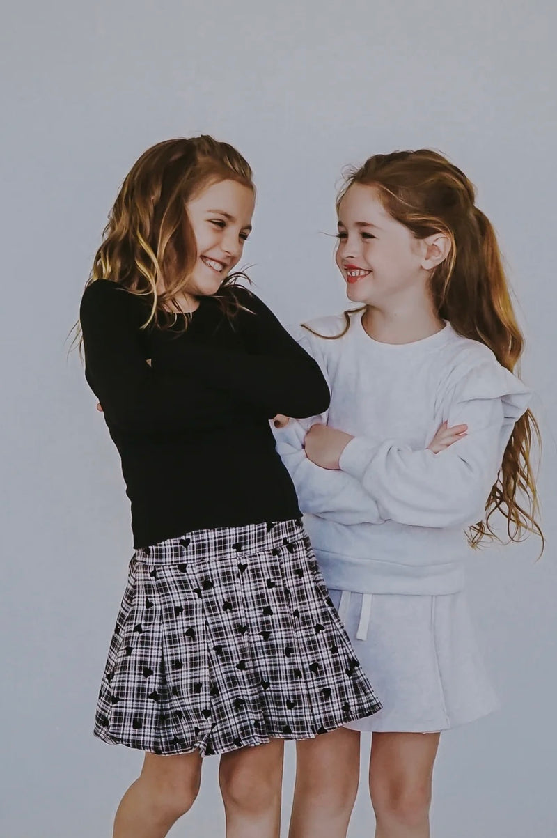 *Fleece Pleated Skirt*