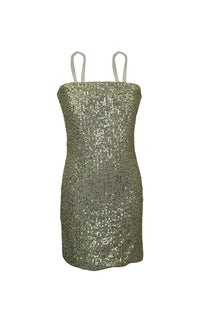 *Sequined Mini Dress*