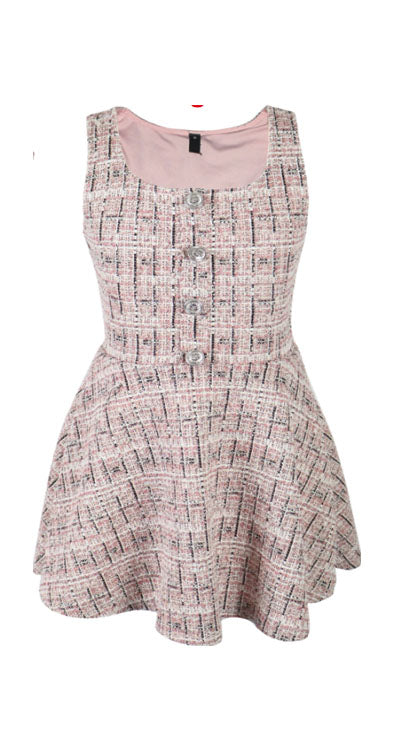 *Tweed Flare Dress*