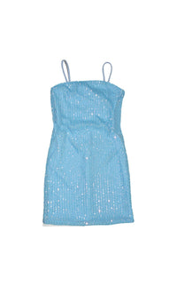 *Sequined Mini Dress*