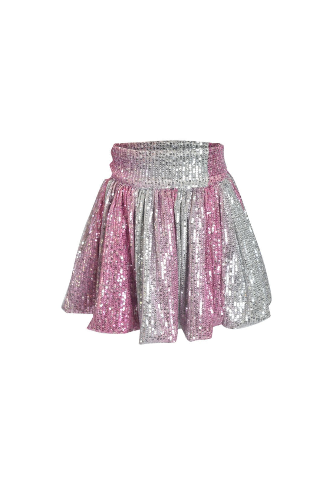 *Ombre Sequin Bubble Skirt*