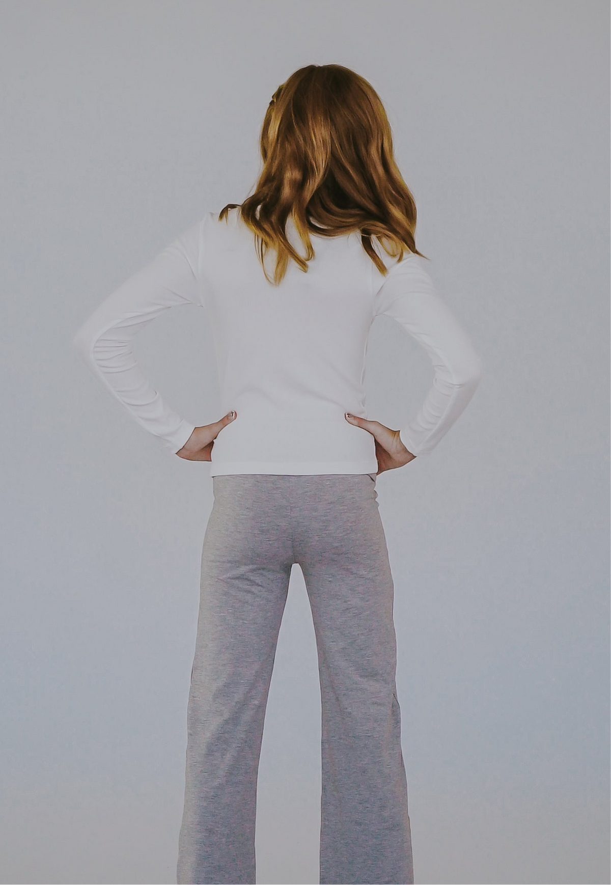 *Rollover Band Flare Pant*