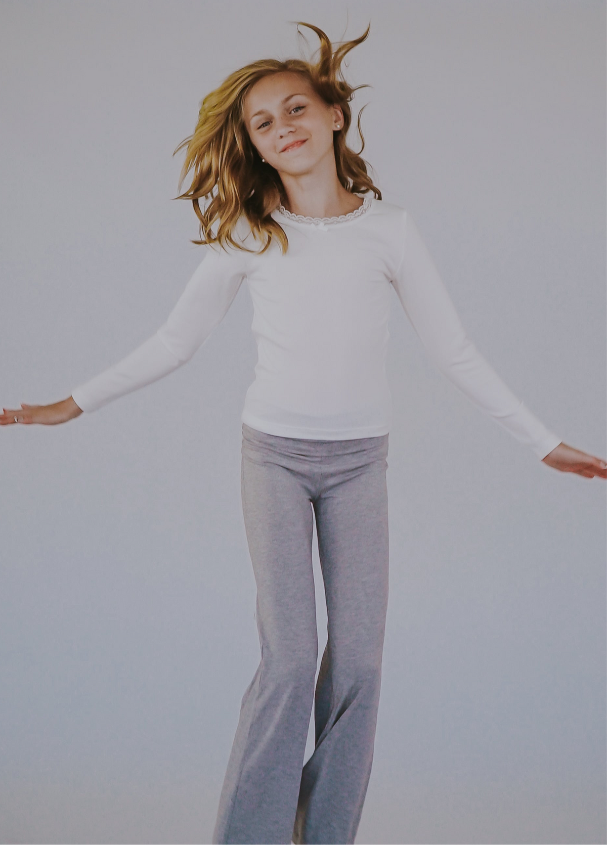 *Rollover Band Flare Pant*