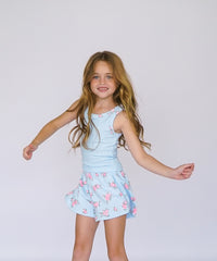 *Blue Rose Tank Top*