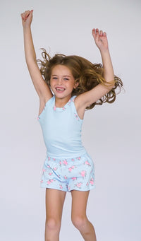 *Blue Rose Tank Top*
