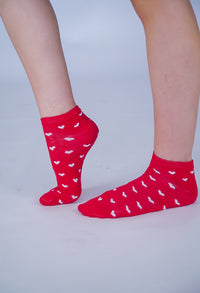 *Allover Heart Socks*